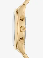 Oversized Slim Runway Gold-Tone Watch