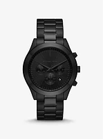 Oversized Slim Runway -Tone Watch