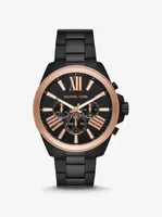 Oversized Wren Two-Tone Watch