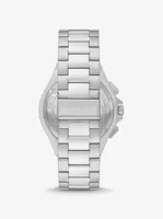 Oversized Lennox Silver-Tone Watch