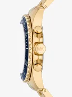 Oversized Everest Gold-Tone Watch