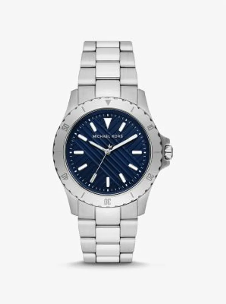 Slim Everest Silver-Tone Watch