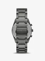 Oversized Warren Gunmetal Watch