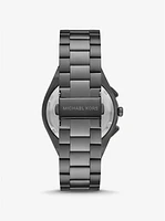 Oversized Lennox Gunmetal Watch