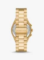 Oversized Lennox Gold-Tone Watch