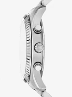 Oversized Lexington Silver-Tone Watch
