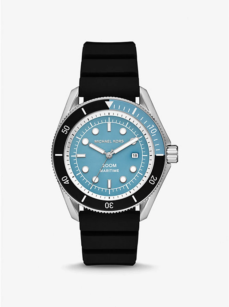 Oversized Maritime Silicone Watch