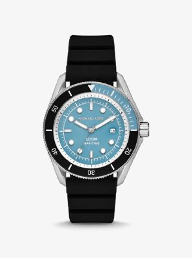 Oversized Maritime Silicone Watch