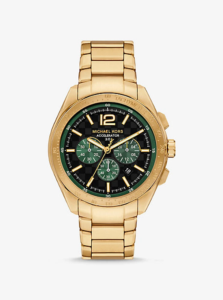 Oversized Accelerator 2.0 Gold-Tone Watch