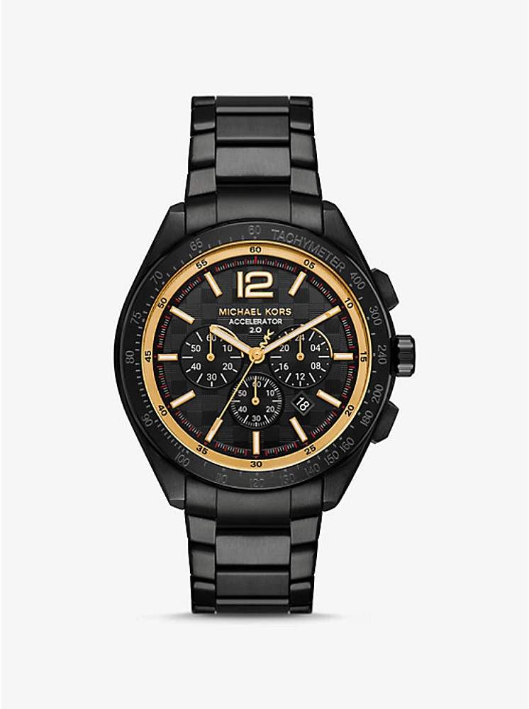 Oversized Accelerator 2.0 Black-Tone Watch