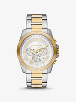 Oversized Alek Two-Tone Watch