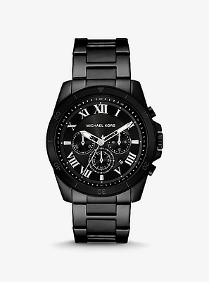 Oversized Alek Black-Tone Watch