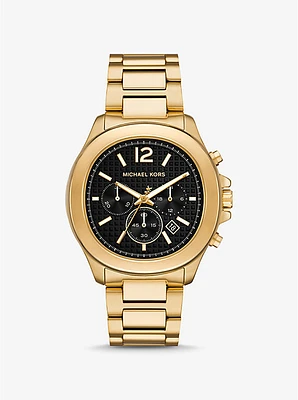 Oversized Sage Gold-Tone Watch