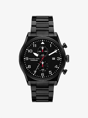 Reloj Panorama oversize en tono negro