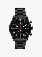 Reloj Panorama oversize en tono negro