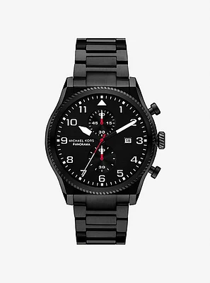 Oversized Panorama Black-Tone Watch