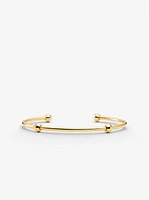 Precious Metal-Plated Sterling Silver Starter Cuff
