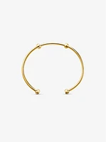 Precious Metal-Plated Sterling Silver Starter Cuff