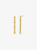 Astor Link Precious Metal-Plated Sterling Silver Drop Earrings