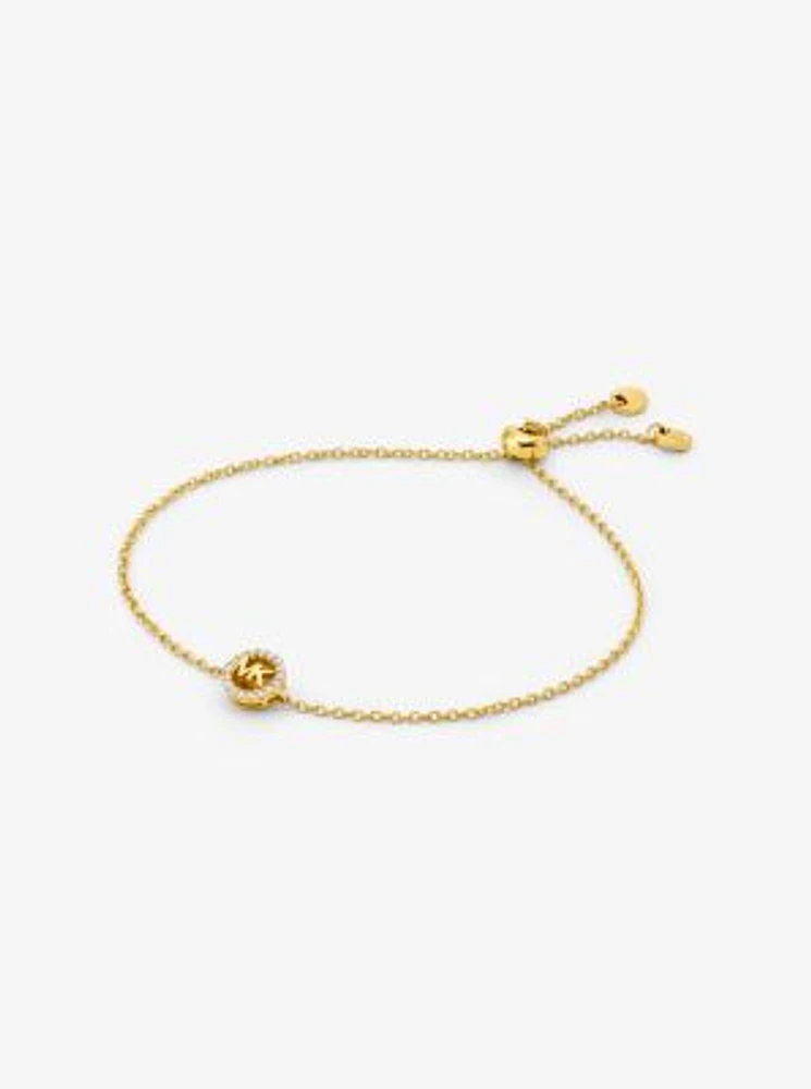 Fulton Precious Metal-Plated Sterling Silver Slider Bracelet