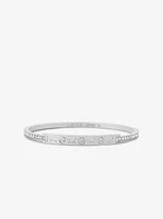 Pavé Logo Engraved Jewelry Gift Set