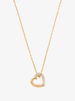 Pavé Heart Necklace