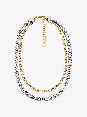 Double Layered Chain Necklace