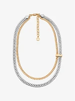 Double Layered Chain Necklace