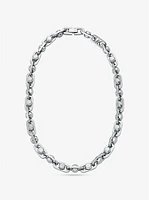 Astor Link Precious Metal-Plated Brass Necklace