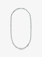 Astor Link Medium Precious Metal-Plated Brass Necklace