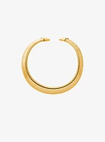 Precious Metal-Plated Brass Collar Necklace