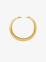 Precious Metal-Plated Brass Collar Necklace