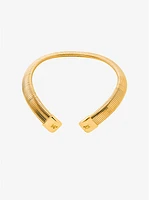 Precious Metal-Plated Brass Collar Necklace