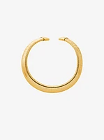 Precious Metal-Plated Brass Collar Necklace