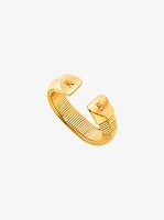 Precious Metal-Plated Brass Cuff