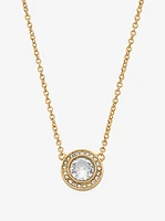 Pavé Halo Necklace