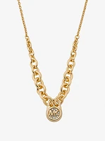 Pavé Lock Necklace