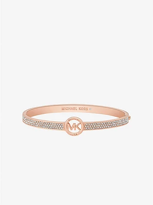 Pavé Logo Bangle