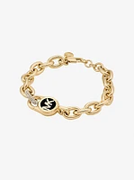 Pavé Lock Chain Link Bracelet