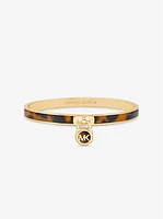 Logo Padlock Bangle 