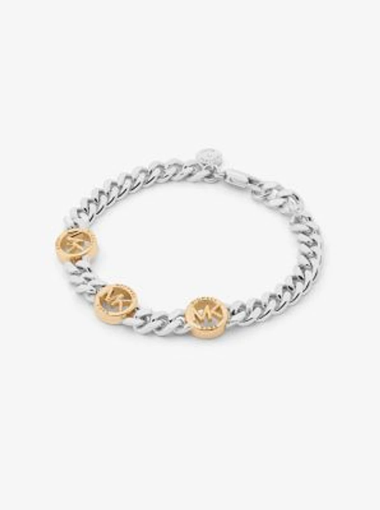 Greenwich Metal-Plated Brass Curb Link Bracelet