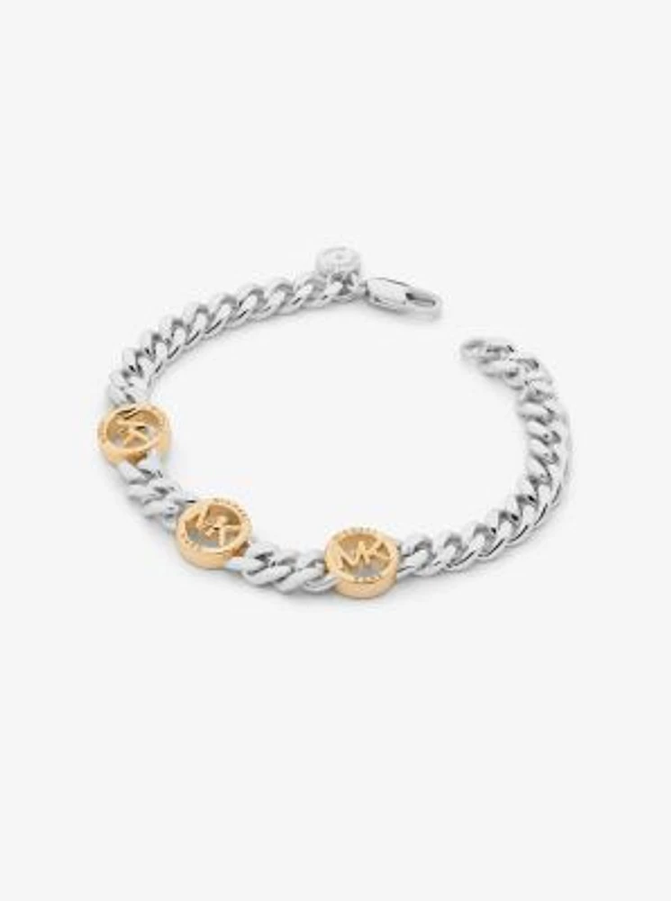 Greenwich Metal-Plated Brass Curb Link Bracelet