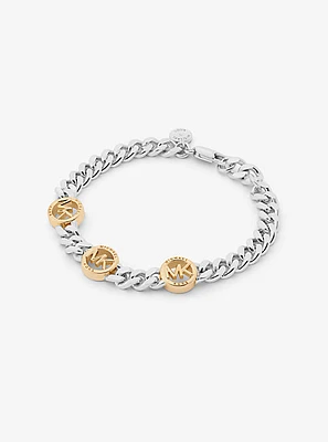 Logo Curb Link Bracelet