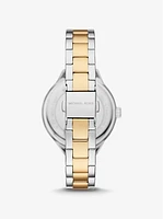 Aspyn Two-Tone Watch