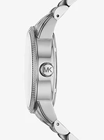 Oversized Hutton Silver-Tone Watch