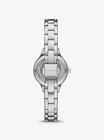 Petite Aspyn Pavé Silver-Tone Watch