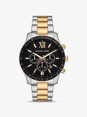 Oversized Berkley Two-Tone Watch