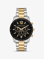 Oversized Berkley Two-Tone Watch