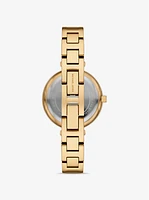 Mini Laney Gold-Tone Bangle Watch