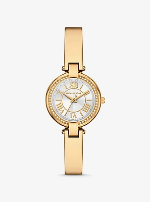 Mini Laney Gold-Tone Bangle Watch